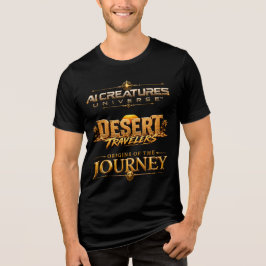 Camiseta Triblenda Explorador Robot Viajero del Desierto AIC