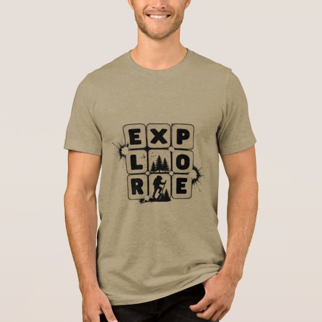 Camiseta Triblenda explorar (Anverso)