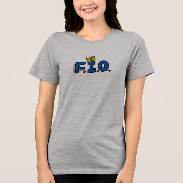 Camiseta Triblenda F.I.O. “Figure It Out” – Attention III Blend  (Anverso)