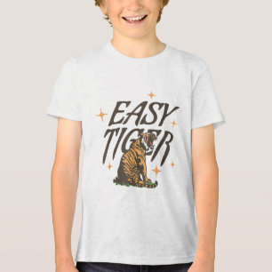 Camiseta Triblenda Fácil Chiste de tigres sarcástico Gracioso _1