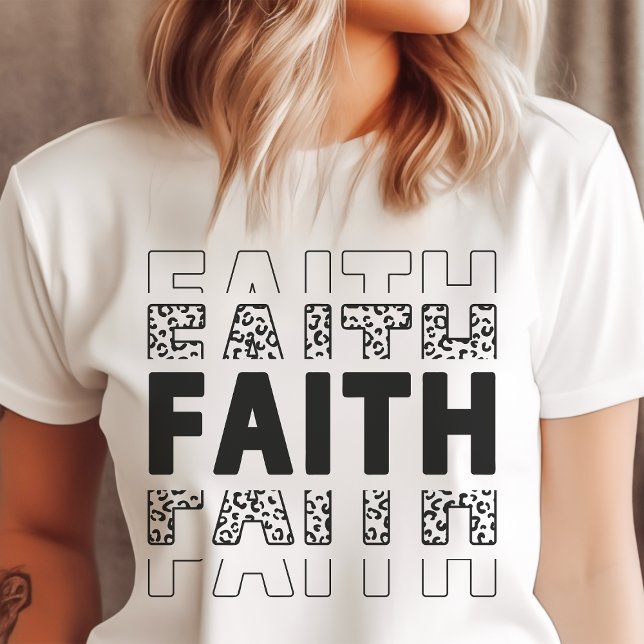 Camiseta Triblenda Faith Bold Design Christian (Subido por el creador)