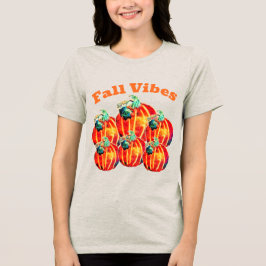 Camiseta Triblenda Fall Vibes Tri-Blend Shirt