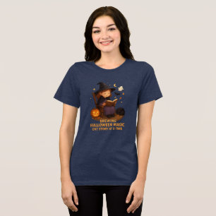 Camiseta Triblenda Familia espeluznante del libro de cuentos de hallo