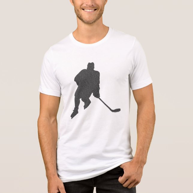 Camiseta Triblenda fanáticos del hockey sobre hielo diseño de camiset (Anverso)