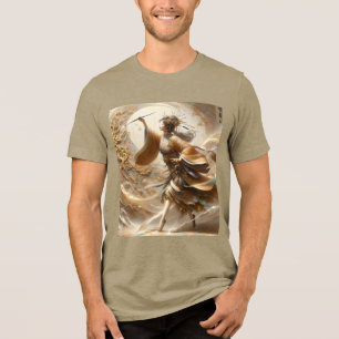 Camiseta Triblenda Fantasía adorable pintura Chica japonesa