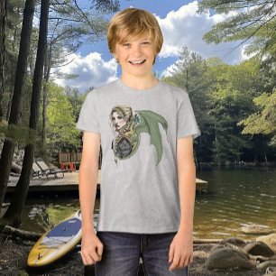 Camiseta Triblenda Fantasía de Elf Warrior Dragon