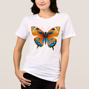 Camiseta Triblenda Fantasía de mariposa colorida
