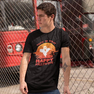 Camiseta Triblenda Fantasma amistoso: truco o trato