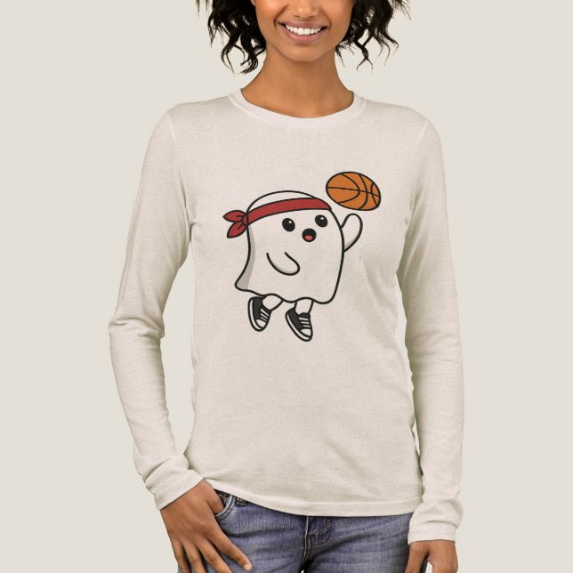 Camiseta Triblenda Fantasma de baloncesto (Anverso)