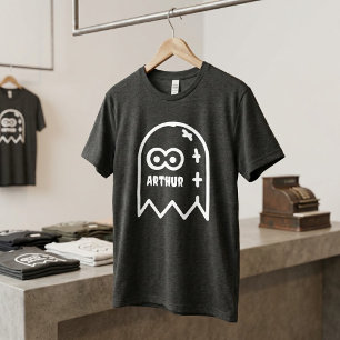 Camiseta Triblenda Fantasma de dibujos animados lindo personalizado N