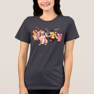 Camiseta Triblenda Fantasma divertida de hippie hippie Halloween
