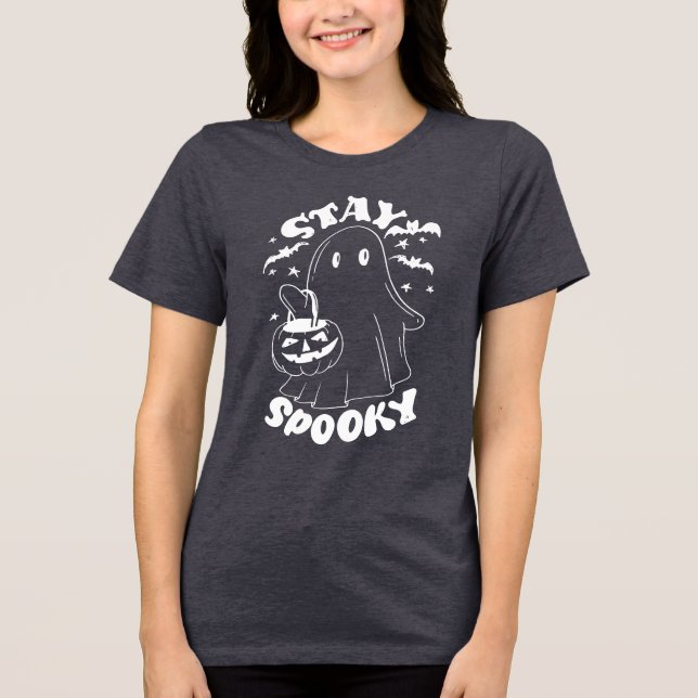 Camiseta Triblenda Fantasma inquieta (Anverso)