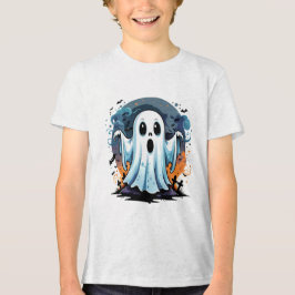 Camiseta Triblenda Fantasma lindo, Halloween
