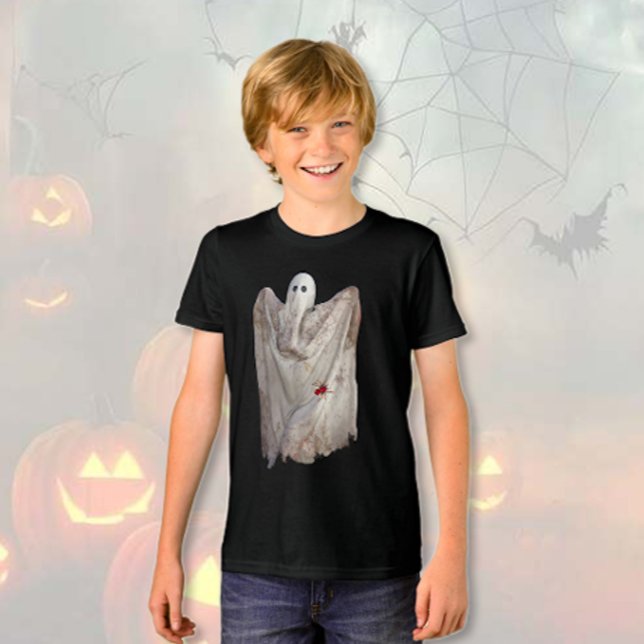 Camiseta Triblenda Fantasma y araña (Subido por el creador)
