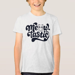 Camiseta Triblenda Fantastico de Cat Meow-Tastic