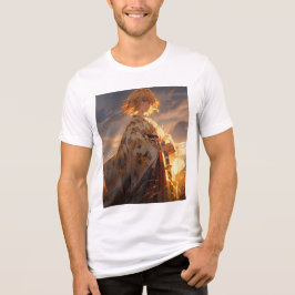Camiseta Triblenda Fantasy Anime Style Sunset Art T-Shirt