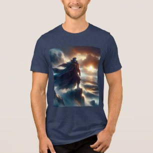 Camiseta Triblenda Fantasy Cute Man Night Sea
