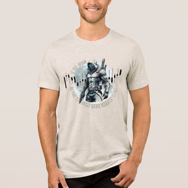 Camiseta Triblenda Fantasy trade design | Cyberpunk | Self growth (Anverso)