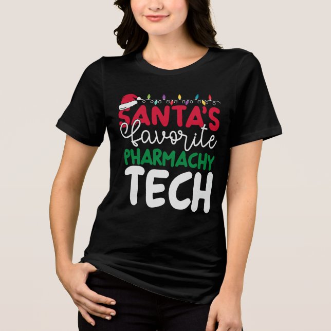 Camiseta Triblenda Farmacia favorita de Santa Navidades (Anverso)