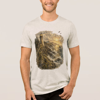 Camiseta Triblenda Faro de la Costa Salvaje – Faro Vintage