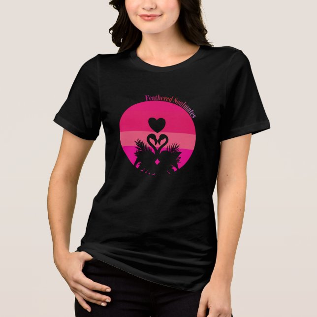 Camiseta Triblenda Feathered Soulmates (Anverso)