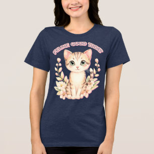 Camiseta Triblenda felino bien hoy