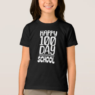 Camiseta Triblenda Feliz 100 días de celebración de clases divertidas