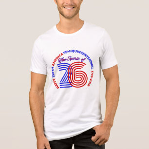 CAMISETA TRIBLENDA FELIZ 250º SEMIQUINCENTENCIAL DE ESTADOS UNIDOS 17