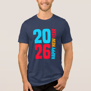 Camiseta Triblenda Feliz Año Nuevo 2026-34568