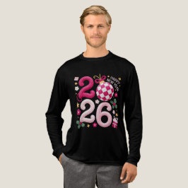 Camiseta Triblenda Feliz Año Nuevo 2026 Colección Familiar a Juego