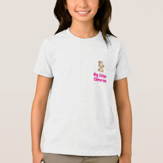 Camiseta Triblenda Feliz cachorro, niña, vamos a festejar, 1er cumple