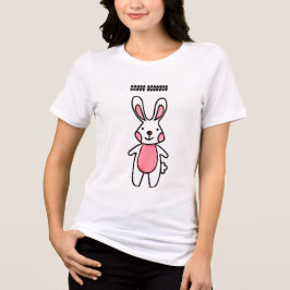 Camiseta Triblenda Feliz Conejo de Pascua