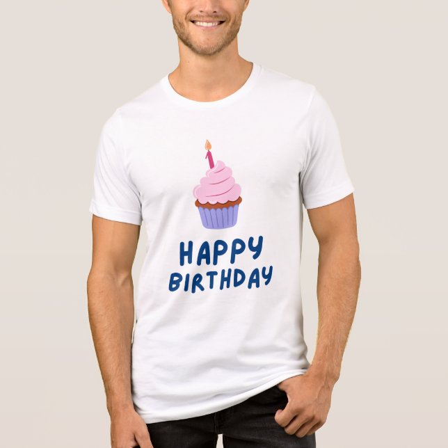 Camiseta Triblenda Feliz cumpleaños (Anverso)