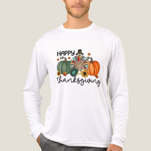 Camiseta Triblenda Feliz Día de Acción de Gracias   Día de Navidad ot