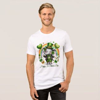 Camiseta Triblenda Feliz día de San Patricio para hombres