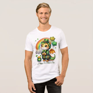 Camiseta Triblenda Feliz día de San Patricio para hombres