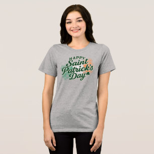 Camiseta Triblenda Feliz día de San Patricio vintage