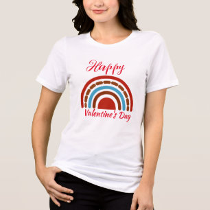 Camiseta Triblenda Feliz día de San Valentín