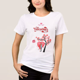 Camiseta Triblenda Feliz día de San Valentín - Pareja Romántica