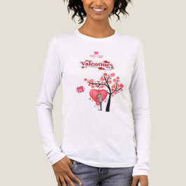 Camiseta Triblenda Feliz día de San Valentín - Pareja Romántica