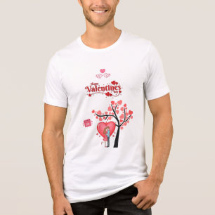 Camiseta Triblenda Feliz día de San Valentín – Pareja Romántica