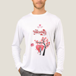 Camiseta Triblenda Feliz día de San Valentín - Pareja Romántica