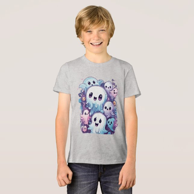 Camiseta Triblenda Feliz Fiesta fantasma Unisex T-Shirt (Anverso Completo)