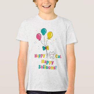 Camiseta Triblenda ¡Feliz Gato, feliz globo! 🎈 🐱