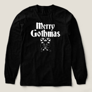 Camiseta Triblenda Feliz Gothmas Corazón de Caramelo Negro y Blanco