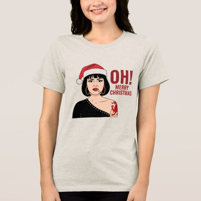 Camiseta Triblenda feliz navidad (Anverso)