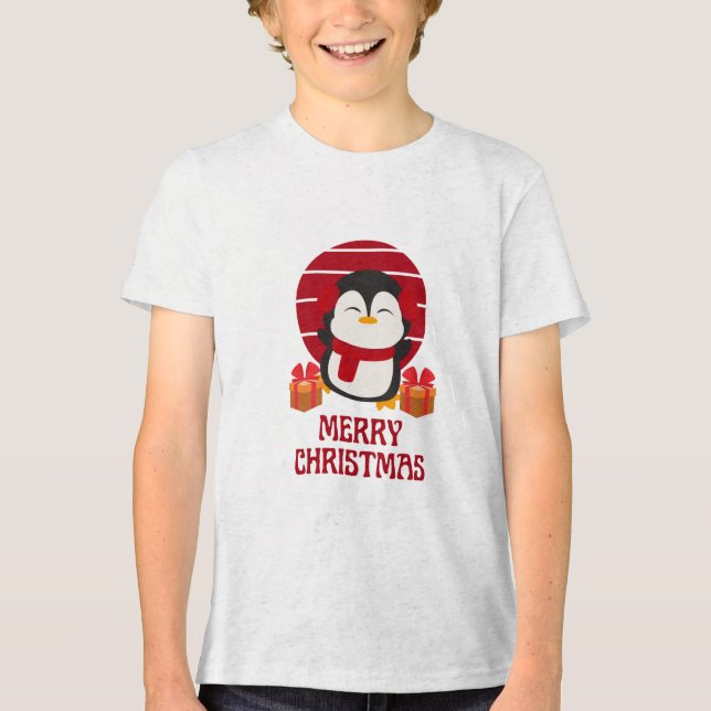 Camiseta Triblenda Feliz Navidad (Anverso)