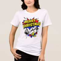 Feliz Navidad al Estilo Pop Art de Cómic