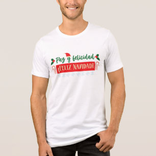Camiseta Triblenda Feliz Navidad Navidades en España