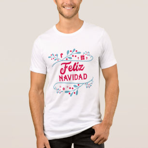 Camiseta Triblenda Feliz Navidad Navidades en España